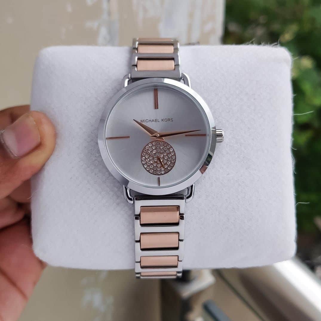 Michael Kors Portia Silver Gold