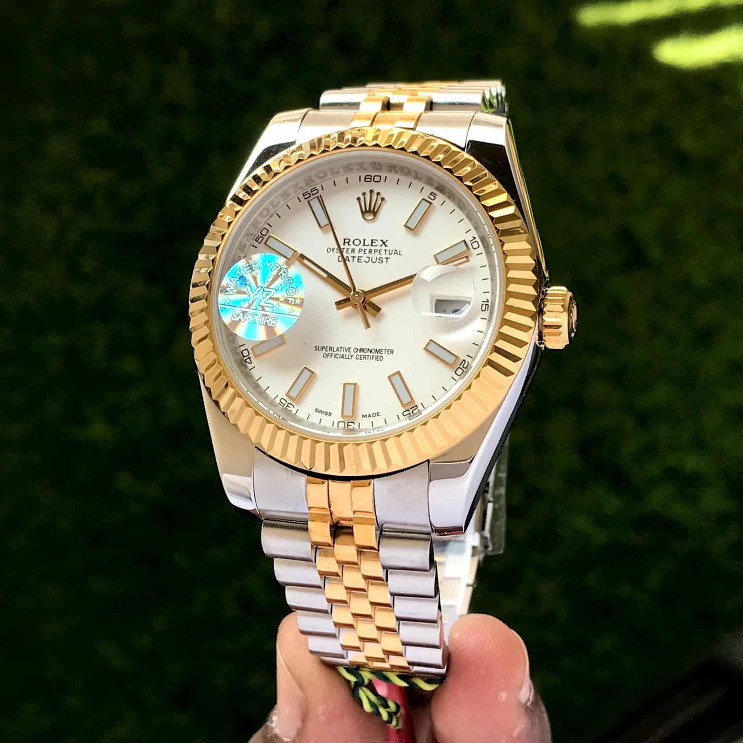 Rolex Date Just 41 Stainless Steel Japanese Automatic Mens Watch