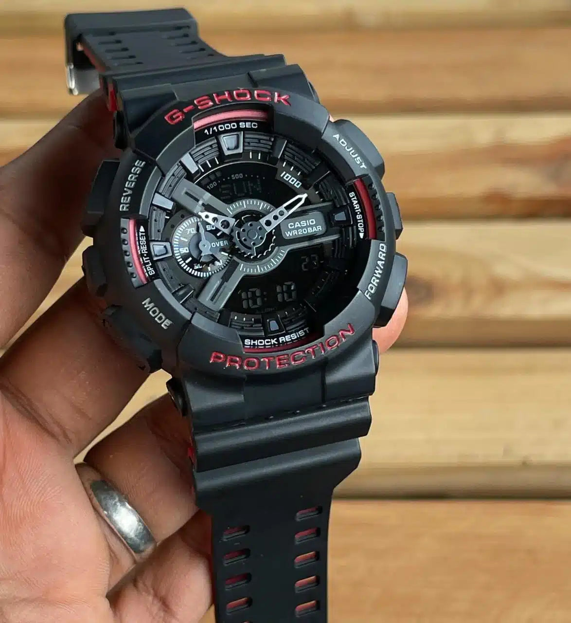 Branded Ga 110 1b Black Red Edition For Men » Mega Fashion