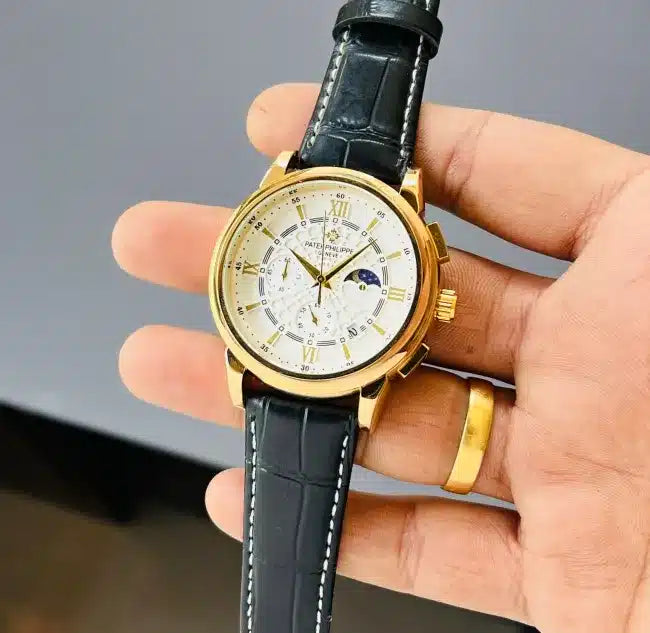 Patek Philippe Patent Quartz Chronograph Watch