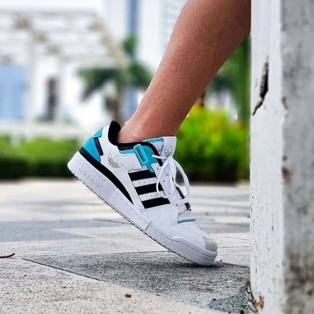 Adidas Forum 84 Black Sky Low Sneakers