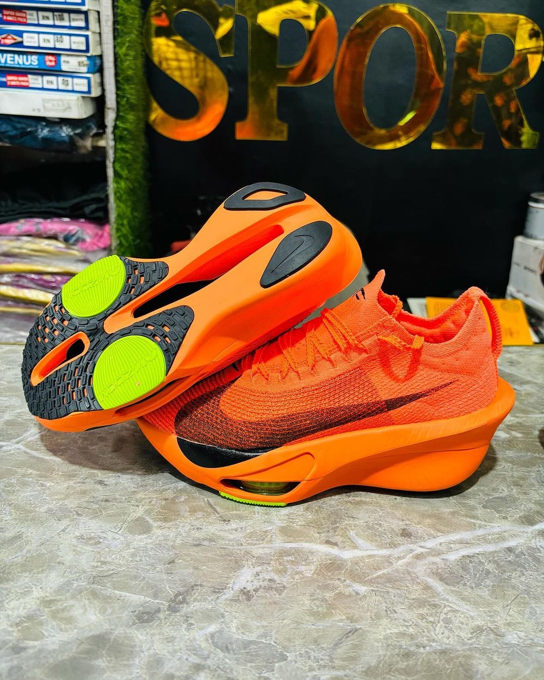 Nike Air Zoom Alphafly 3 Orange Running Shoes