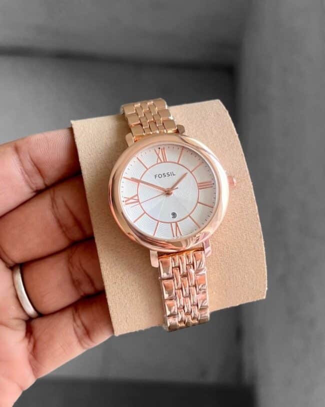 Fossil Date Working Collection White Dial Watch