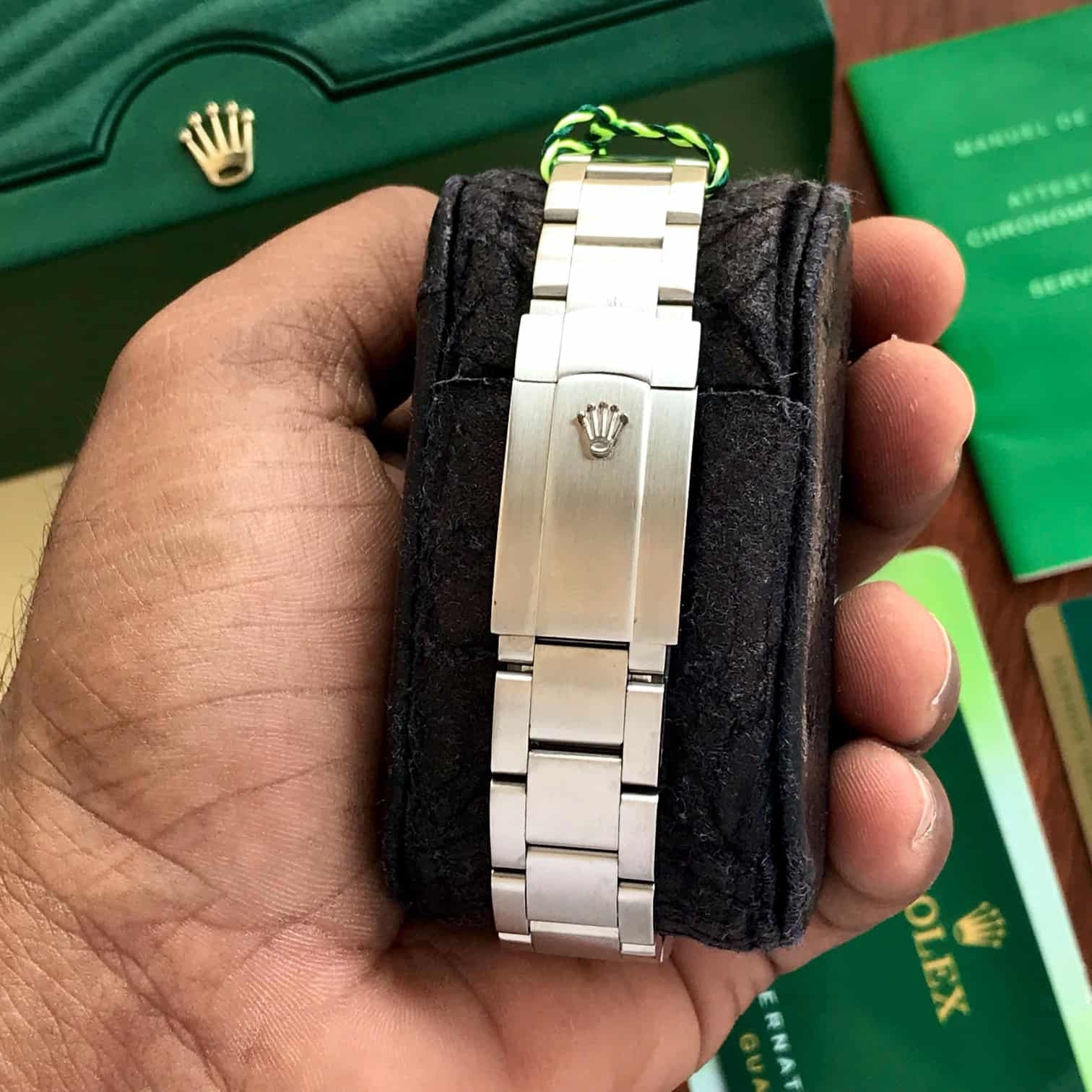 Rolex Perpetual Oyster Bubbles Japanese Automatic Mens Watch