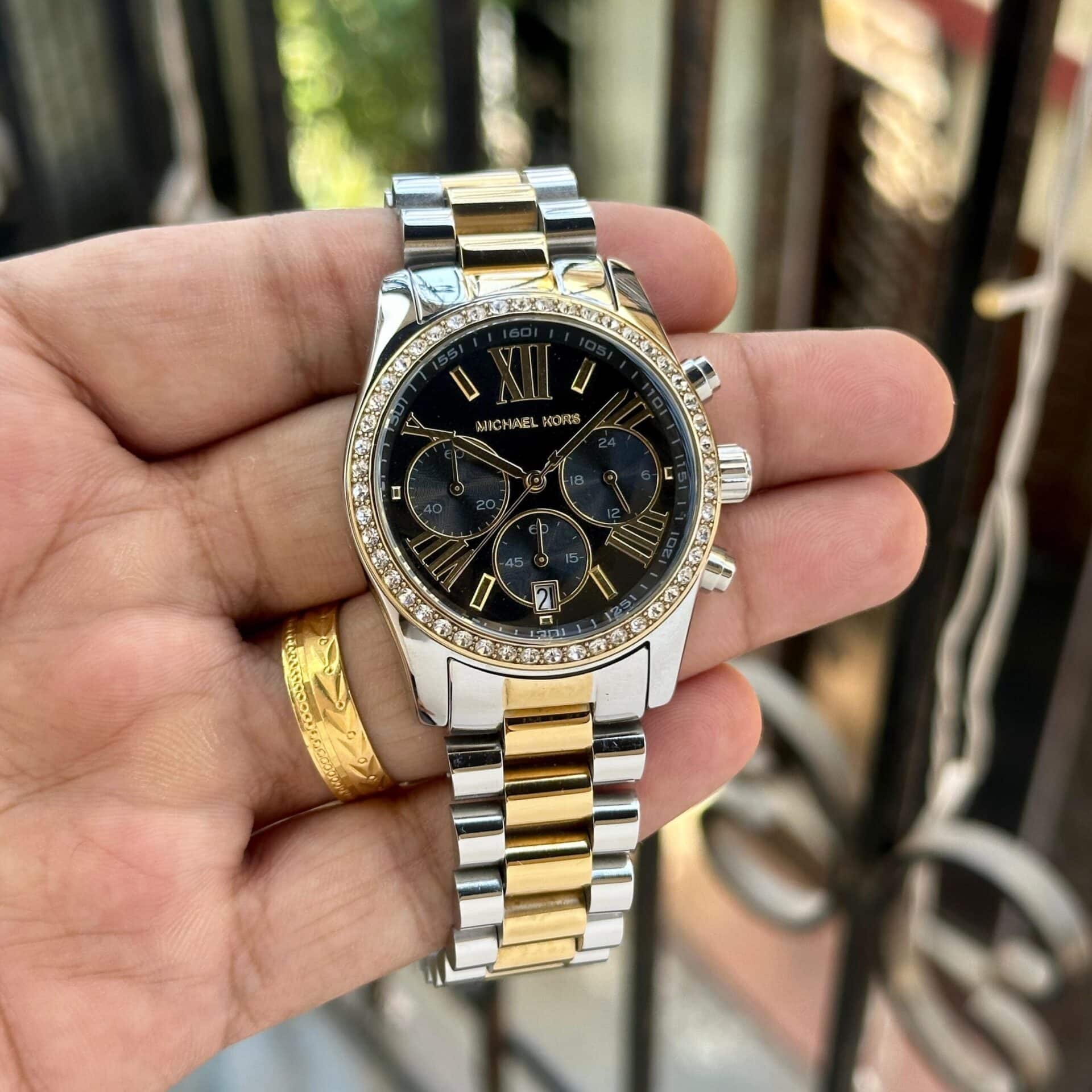 Michael Kors Lexington Black Dial