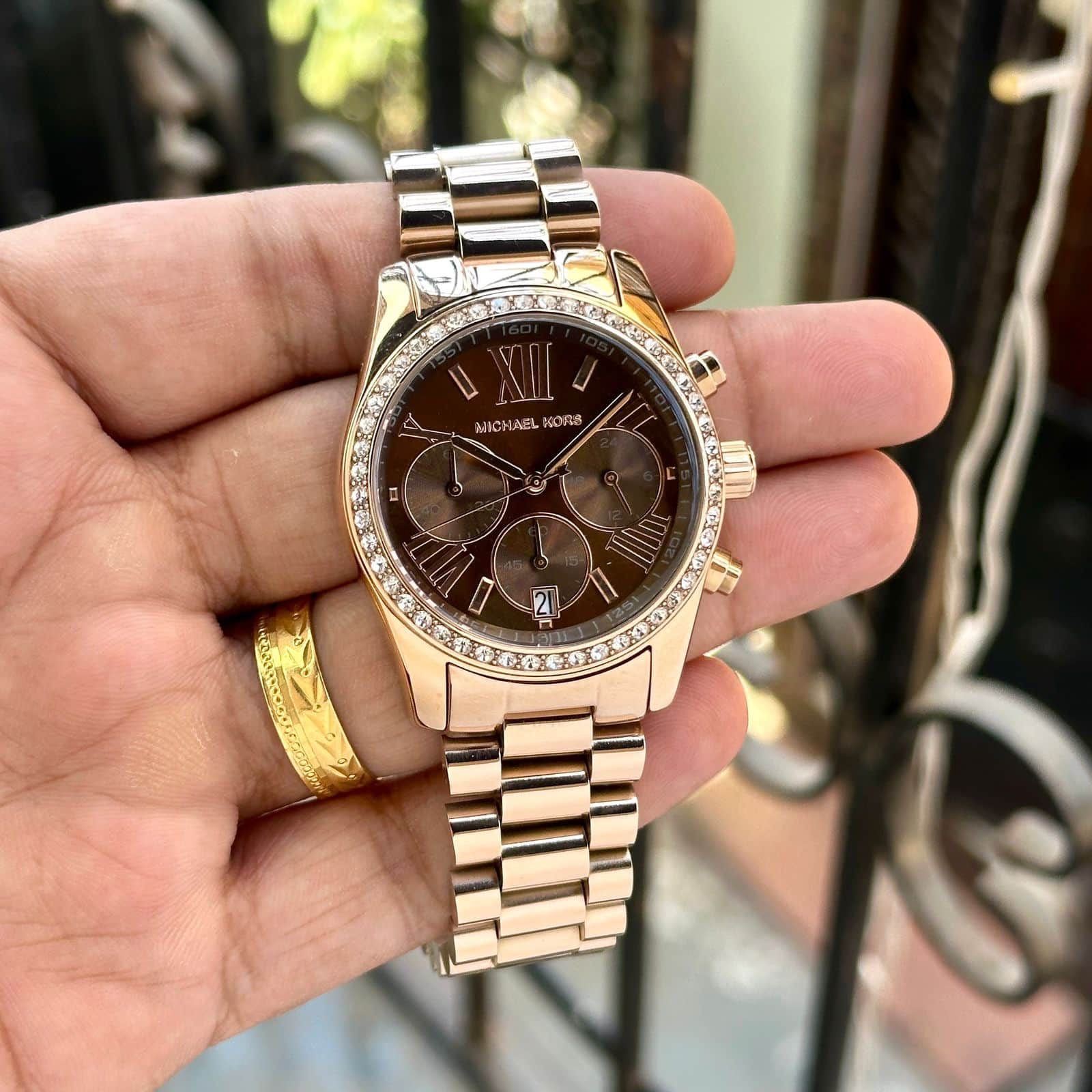 Michael Kors Lexington Brown Dial