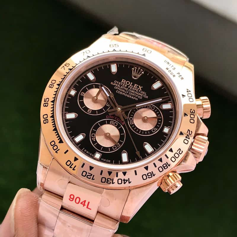 Rolex Daytona Cosmograph Swiss ETA Machinery Self Winding Automatic Mens Watch