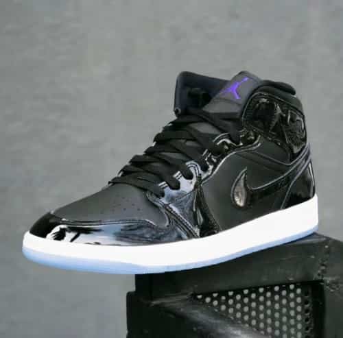Nike Air 1 Jam Black Long Sneakers