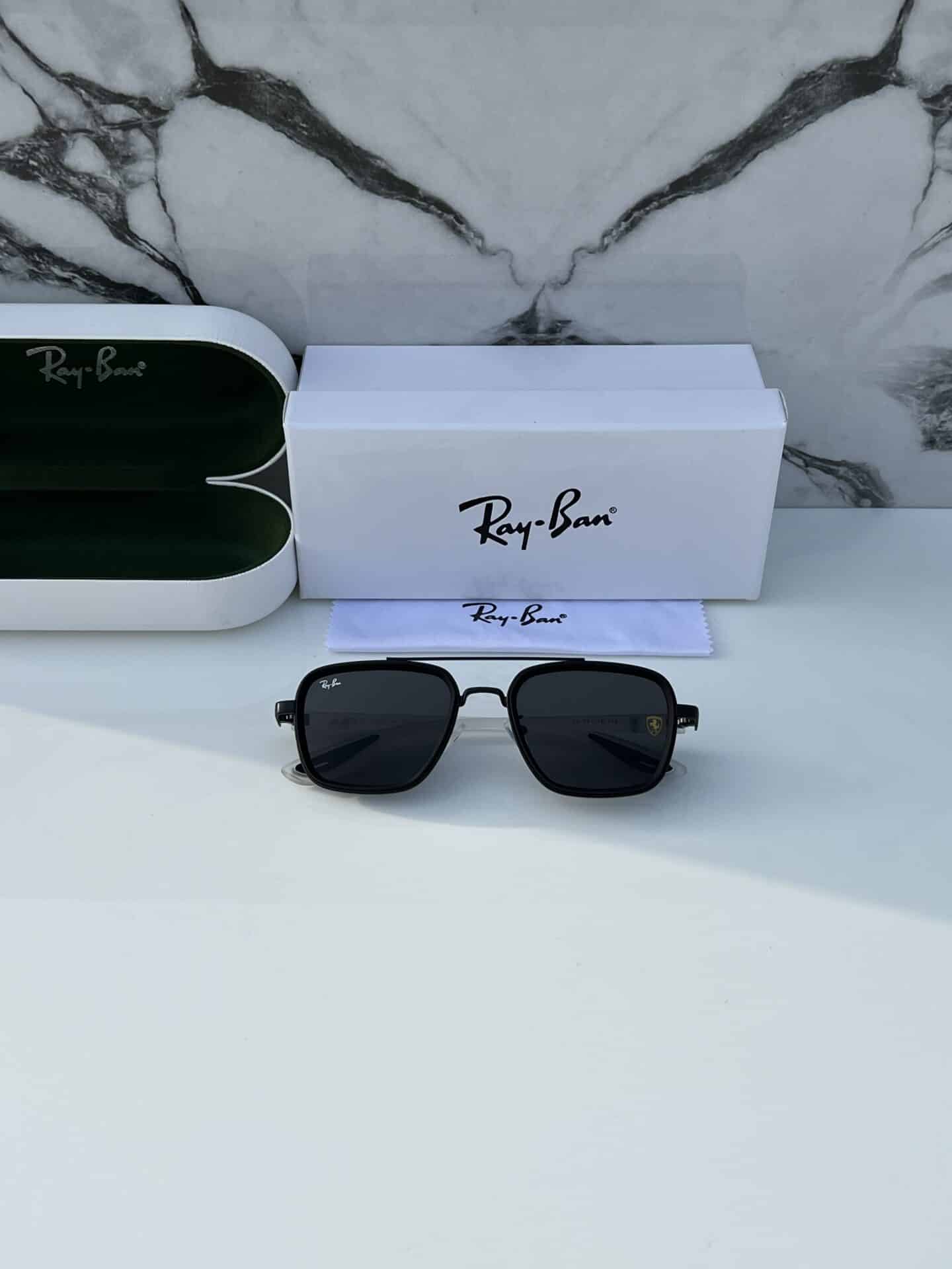 Classy Rayban Water Black Sunglasses