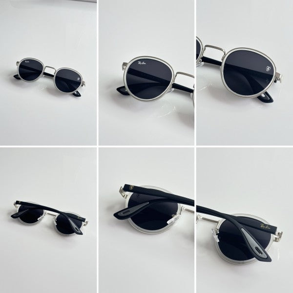 Classy Rayban Ice Black Sunglasses