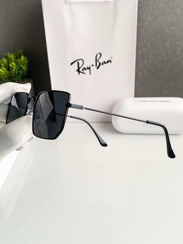 Classy Rayban Full Black Sunglasses