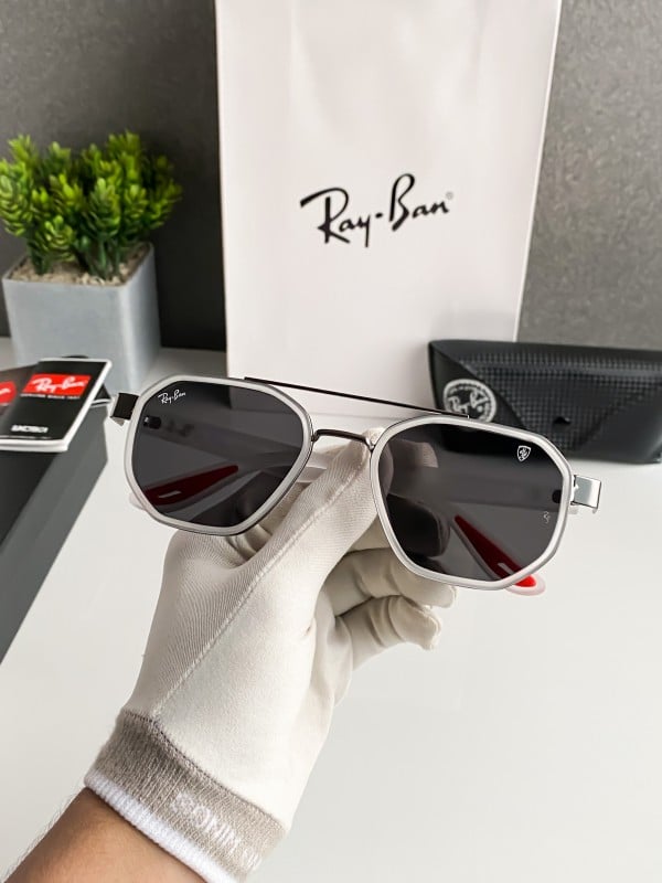 Classy Rayban White Sunglasses