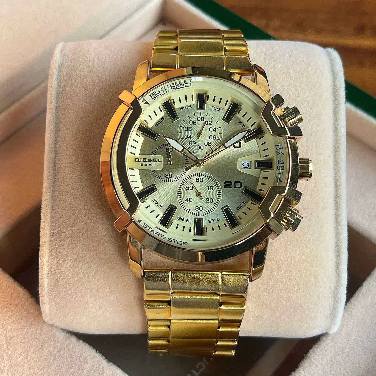 Branded 5 BAR Golden Metal Collection For Men » Mega Fashion