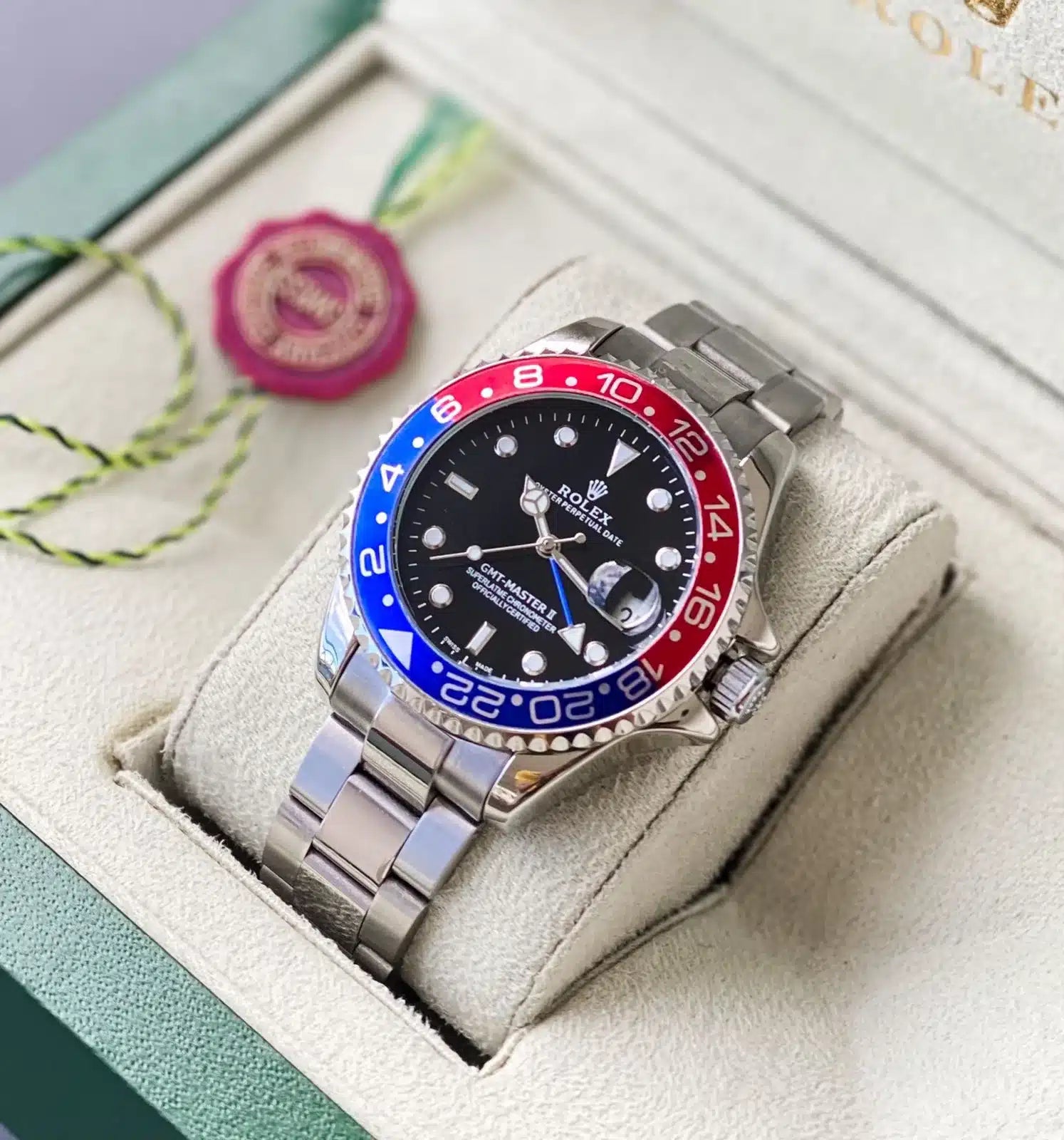 Branded GMT Master 2 Pepsi Bezel Edition For Men's » Mega Fashion