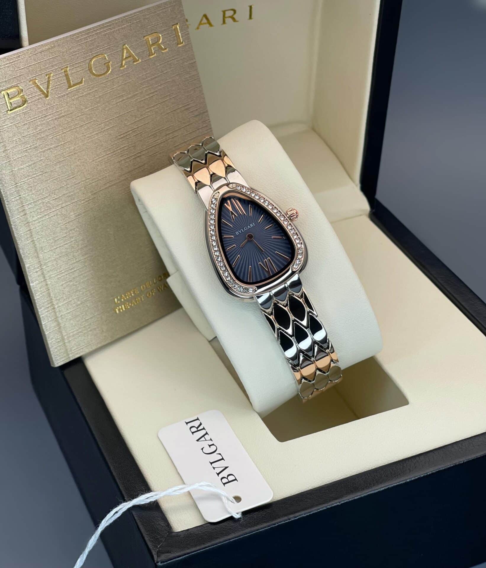 Bvlgari Watch For Lady Black Dial