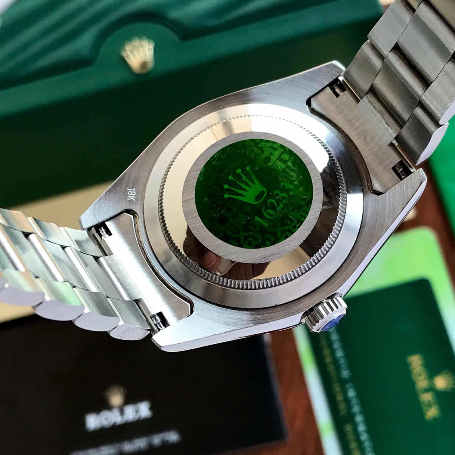 Rolex Perpetual Oyster Bubbles Japanese Automatic Mens Watch
