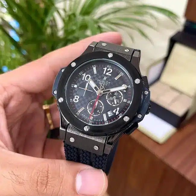 Hublot Big Bang Black Chronograph Watch