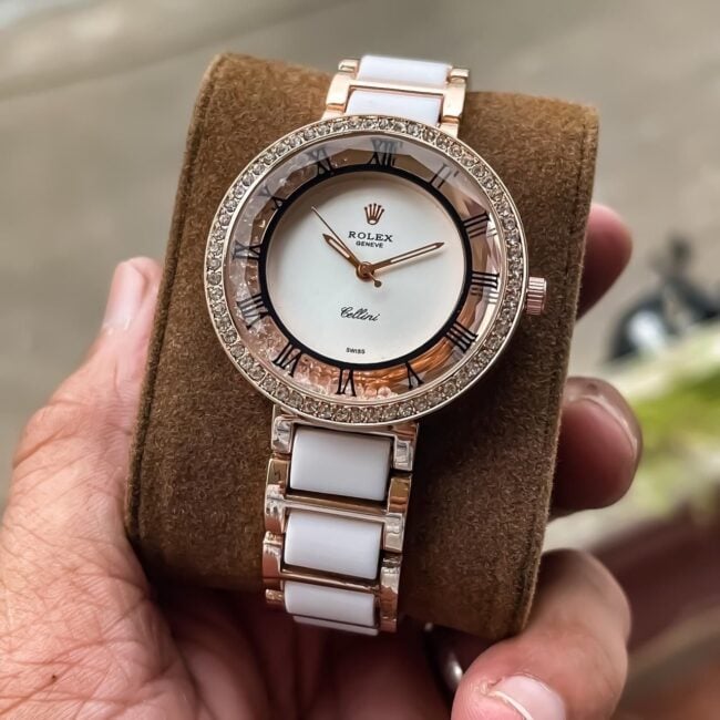 Rolex Zoom Collection Rose Gold Watch
