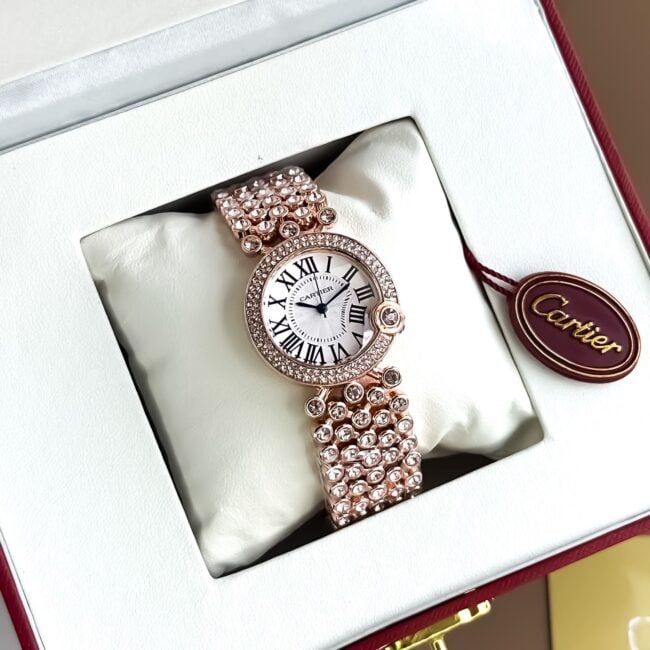 Cartier Ballon Golden Watch