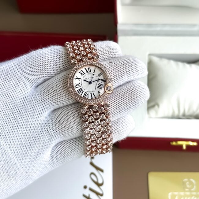 Cartier Ballon Golden Watch