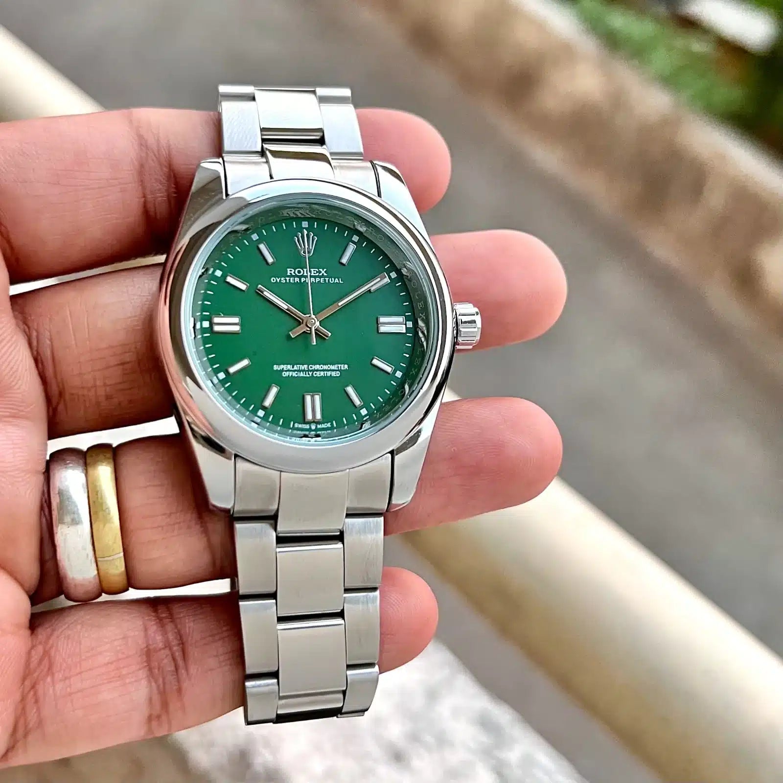 BrandedMen's Perpetual Day Date Silver Collection For Men's » Mega Fashion