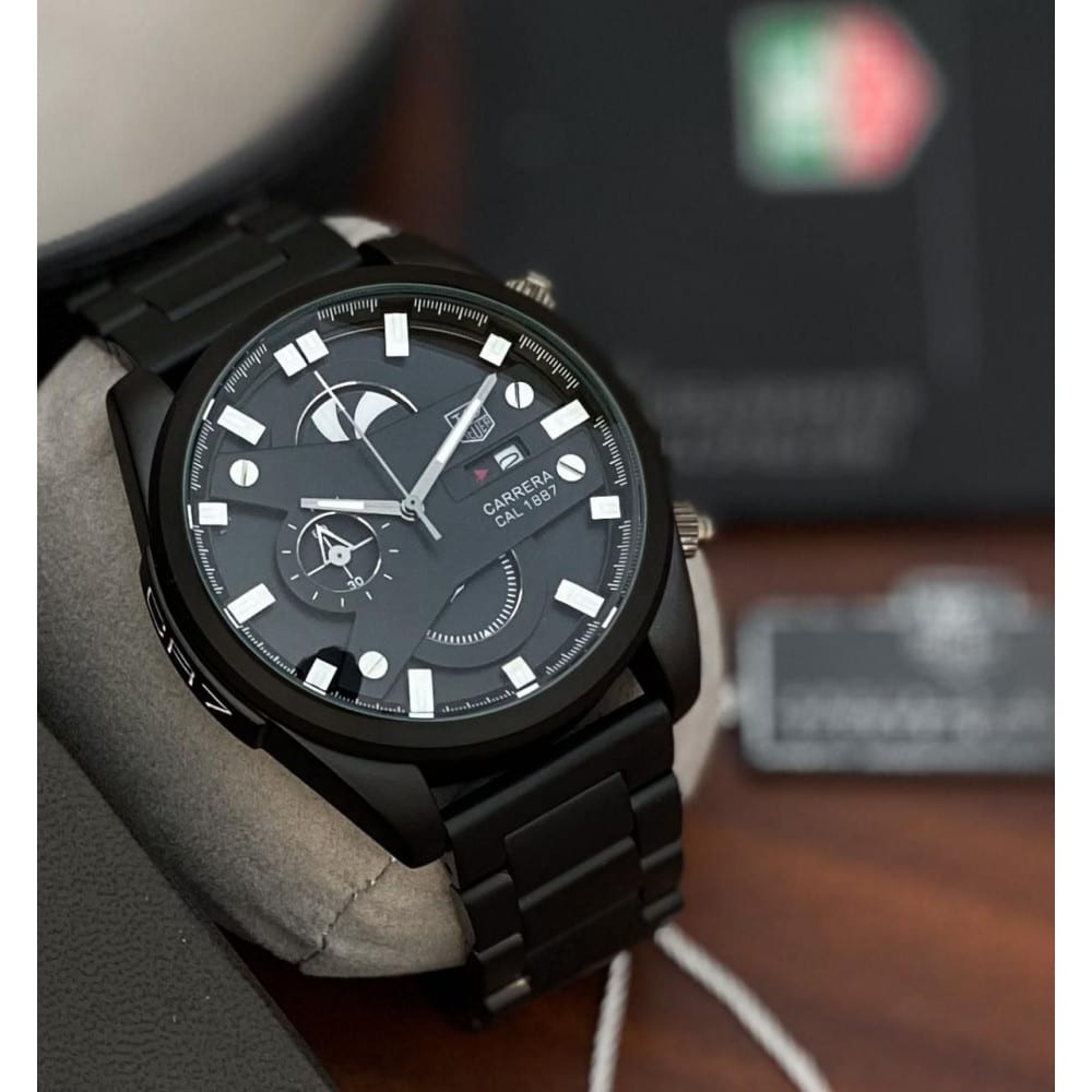 Premium Black Perfect Watch For Men » Mega Fashion