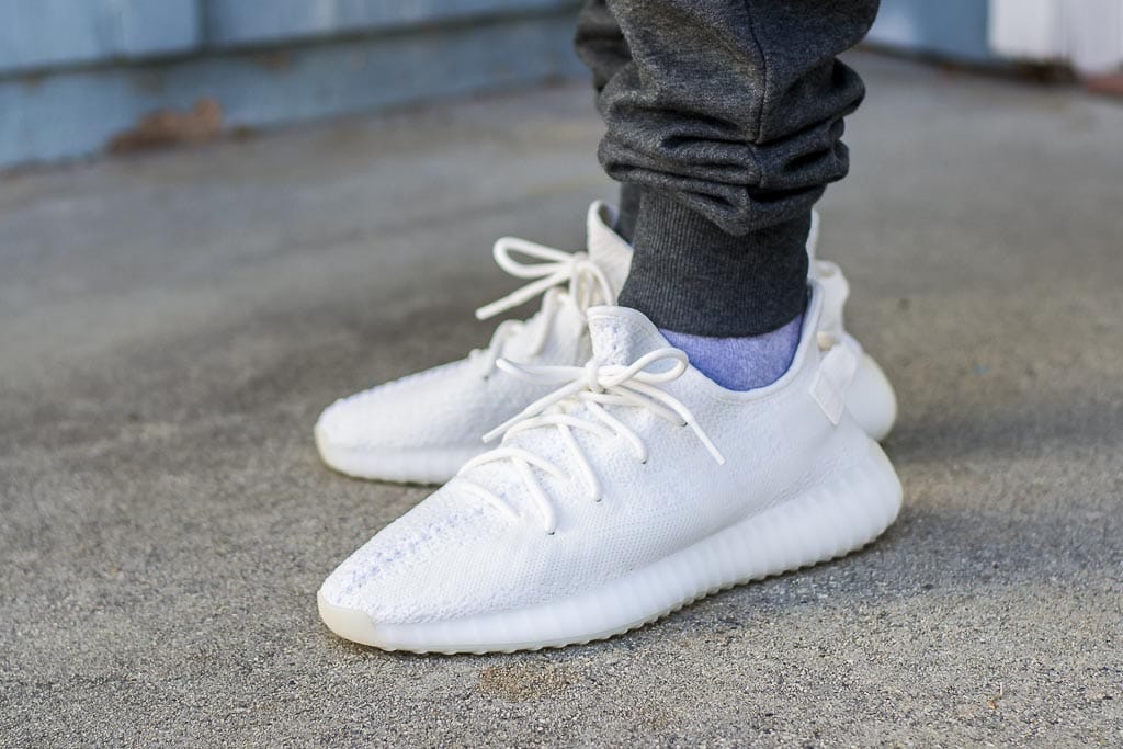 Adidas Yeezy Boost 350 V2 Triple White Sneakers