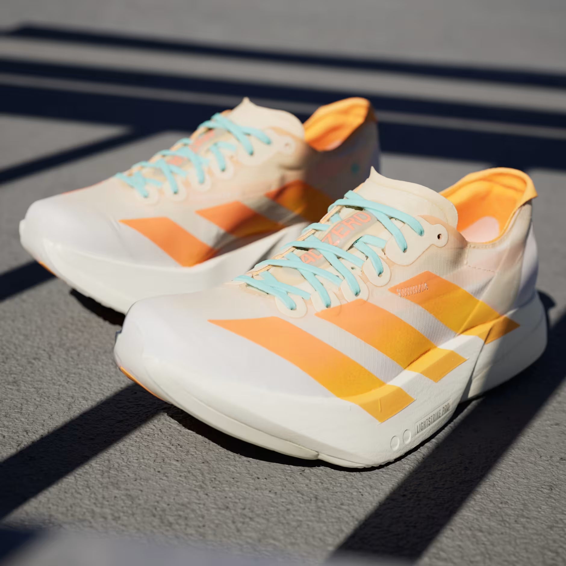 Adidas Adizero Pro 4 Flash Orange Running Shoes