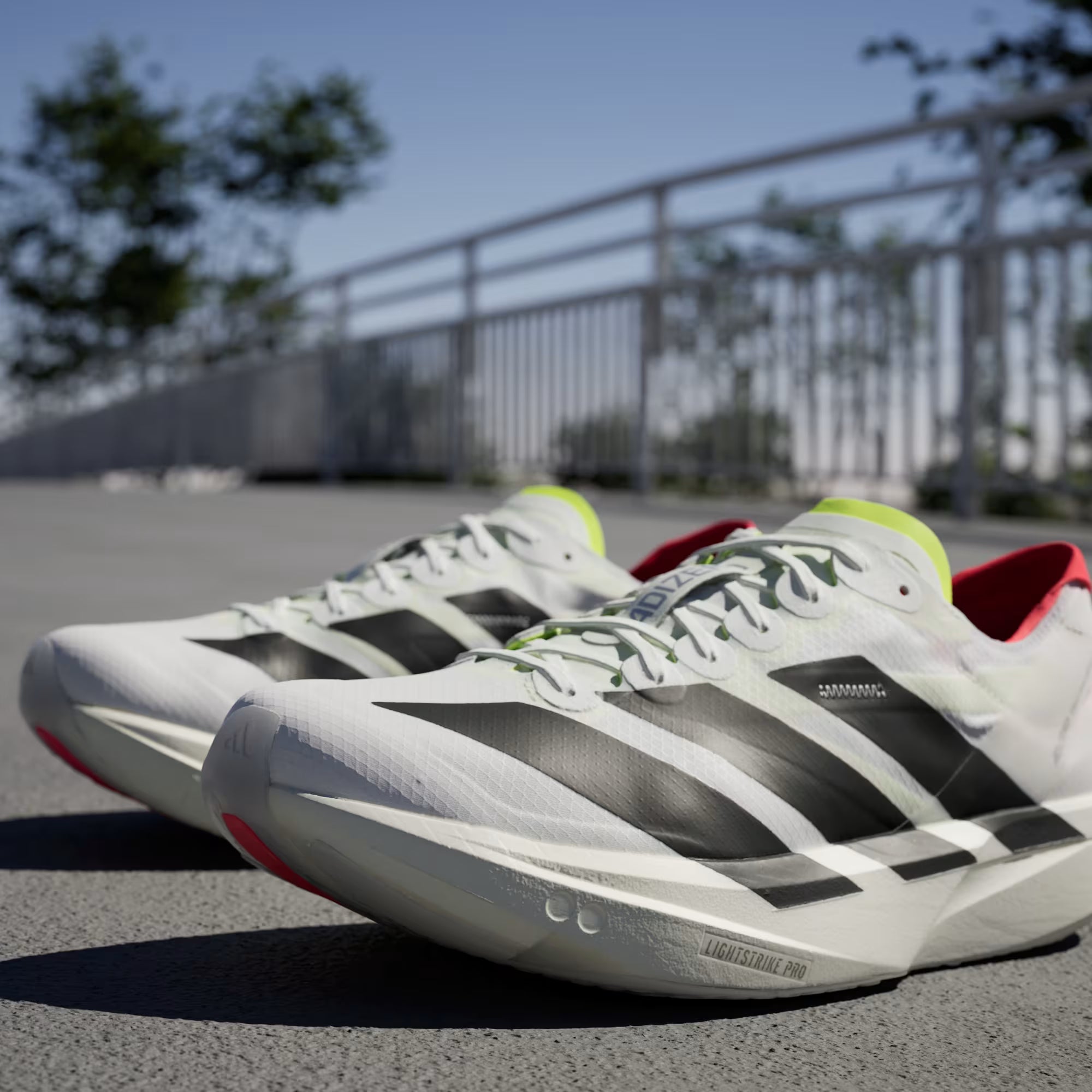 Adidas Adizero Takumi Sen 11 Cloud White Running Shoes