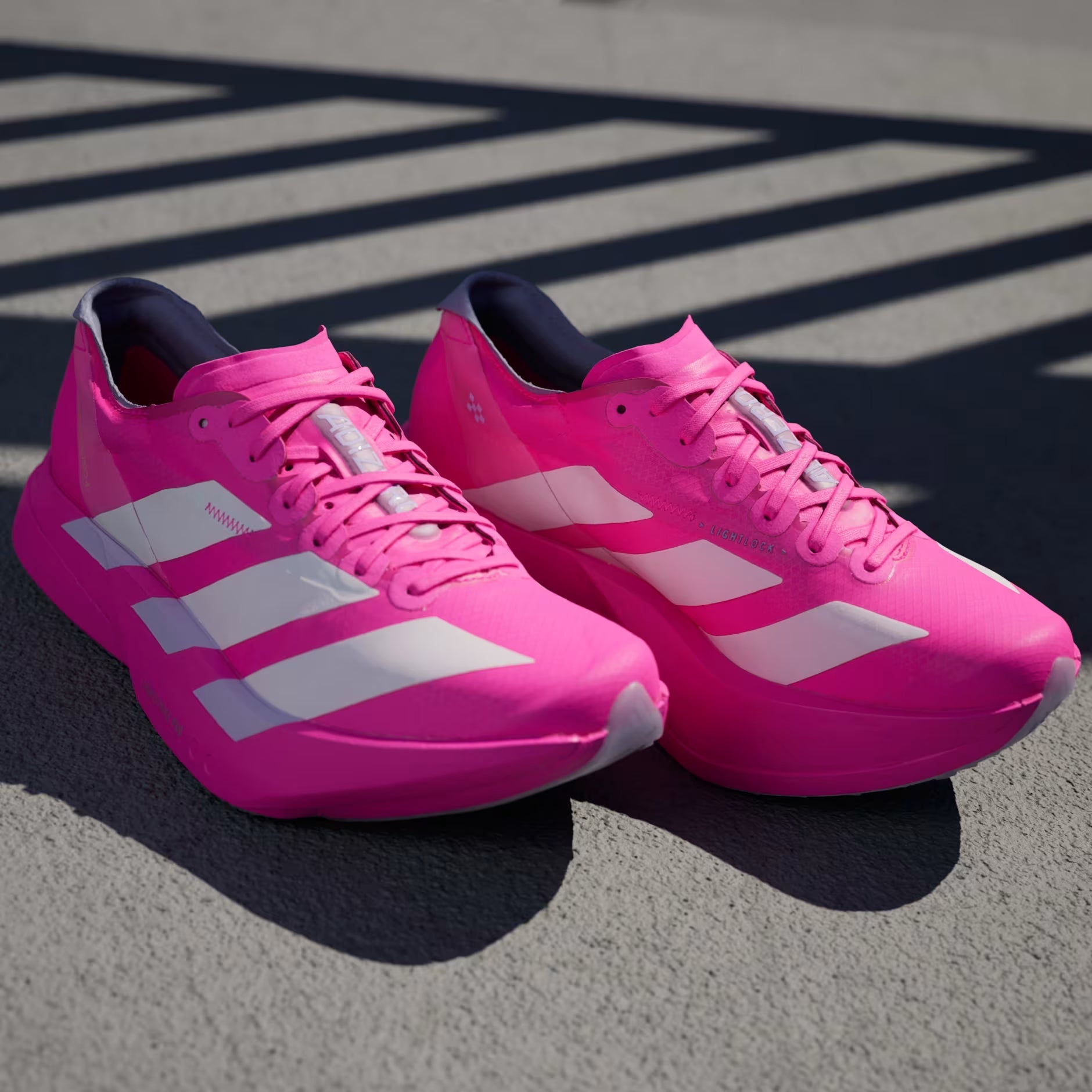 Adidas Adizero Pro 4 Shock Pink Running Shoes