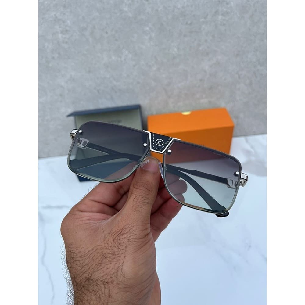 Men's Sliver Calvin Klein Sunglasses