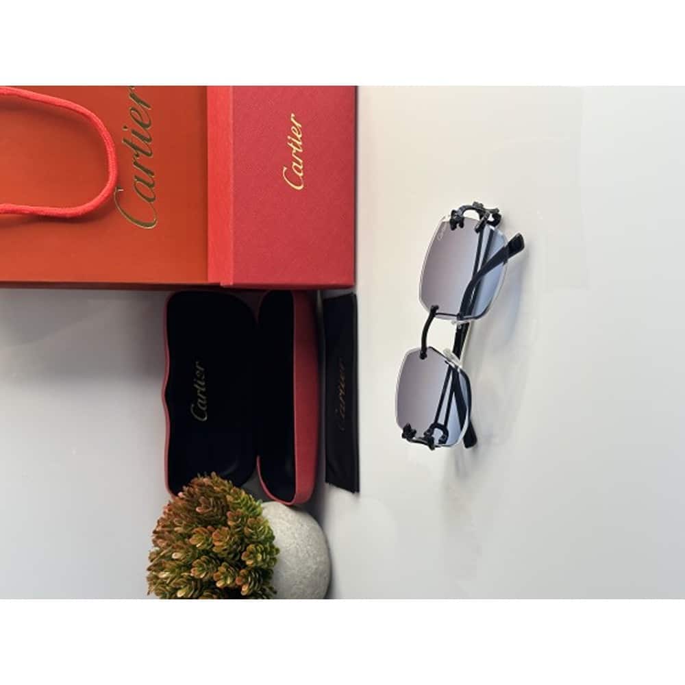 Cartier Sunglasses For Men Blue Black
