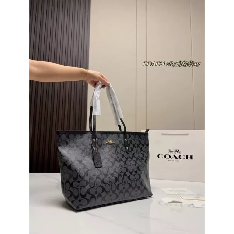Classy Women’s Coach Signature Tote Bag