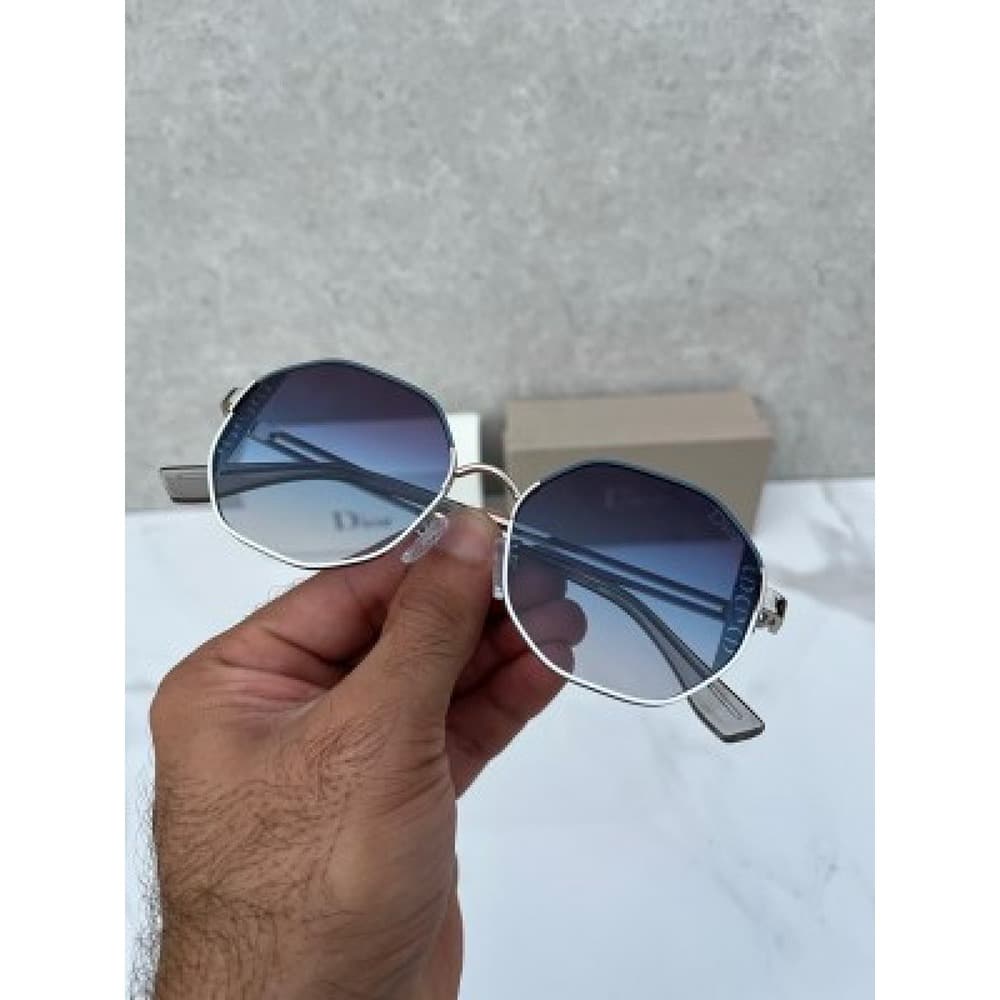 Dior Sunglasses For Men Sliver Blue