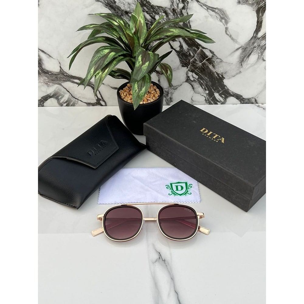 Dita Sunglasses For Men Gold Brown