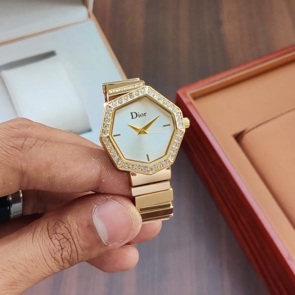 Dior Watch For Lady White