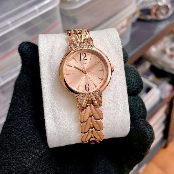 Fossil Watch For Girl Rose Gold Dial
