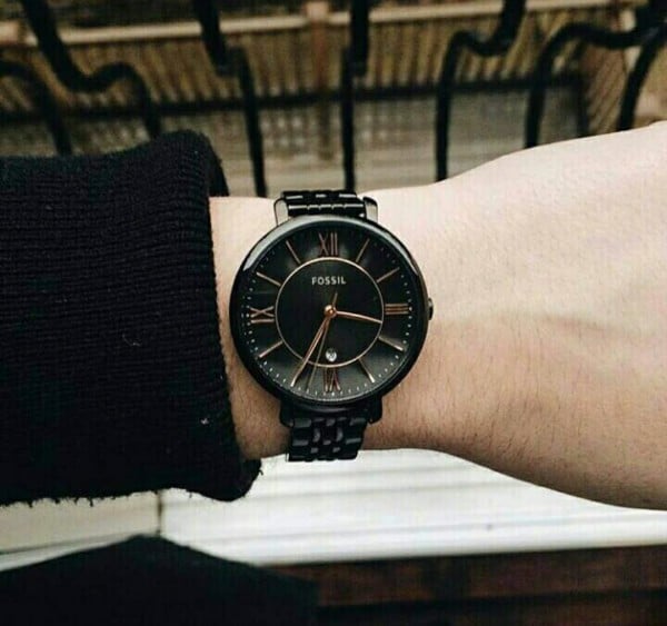 Fossil Watch For Girls Black Dial