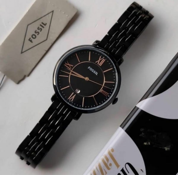 Fossil Watch For Girls Black Dial