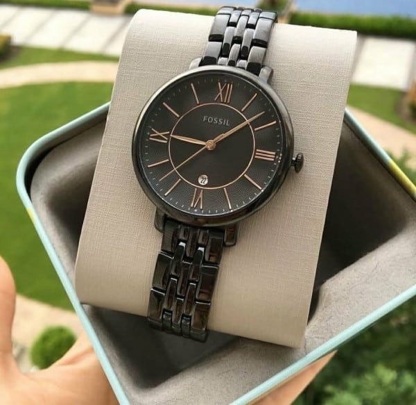Fossil Watch For Girls Black Dial