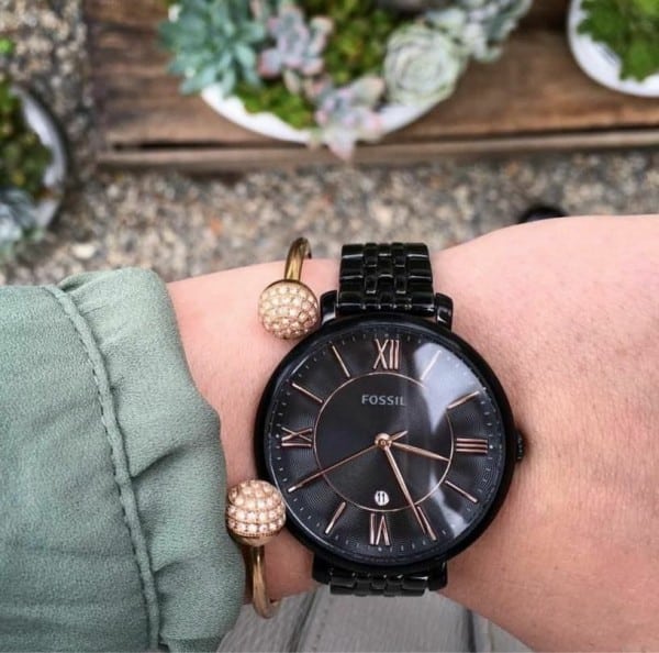 Fossil Watch For Girls Black Dial