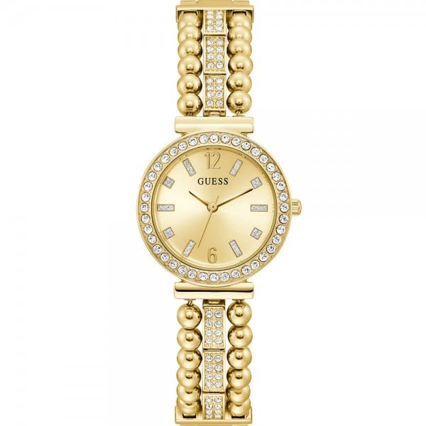 Fancy Guess Watch For Women Round Dial