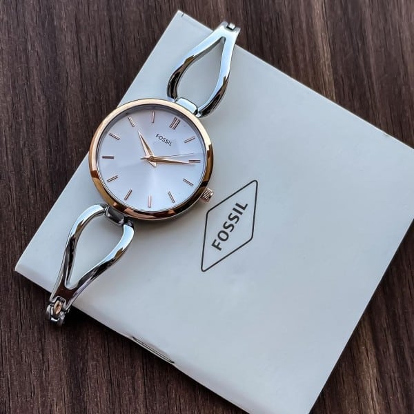Fossil Watch For Girl White Dial