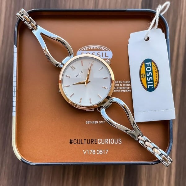 Fossil Watch For Girl White Dial