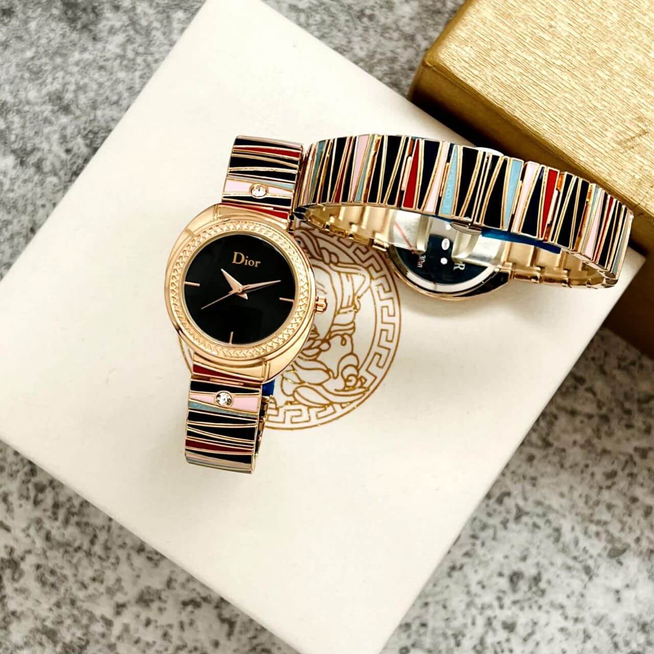 Dior Gem Collection Rose Gold Watch
