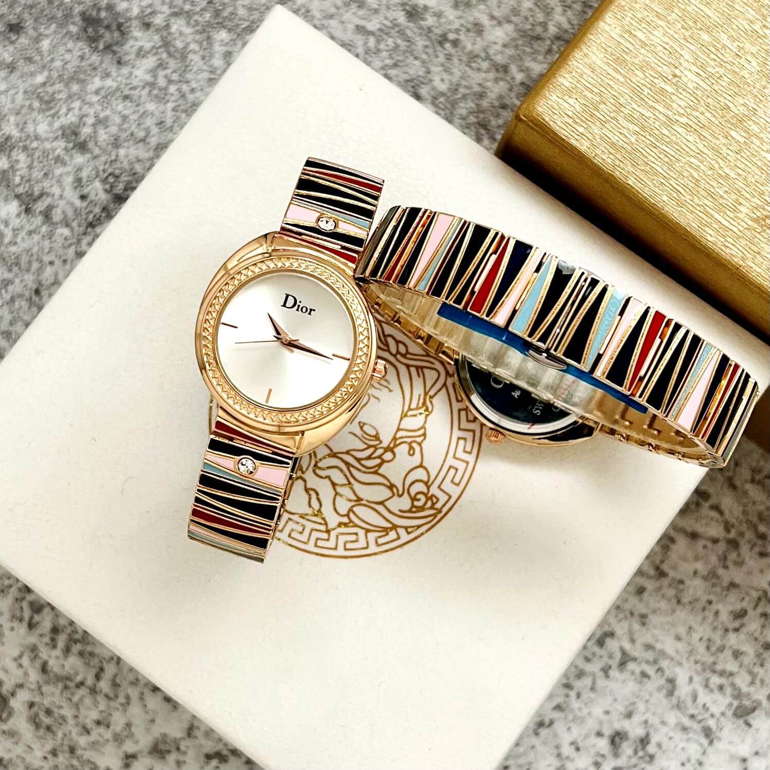 Dior Gem Collection Rose Gold Watch
