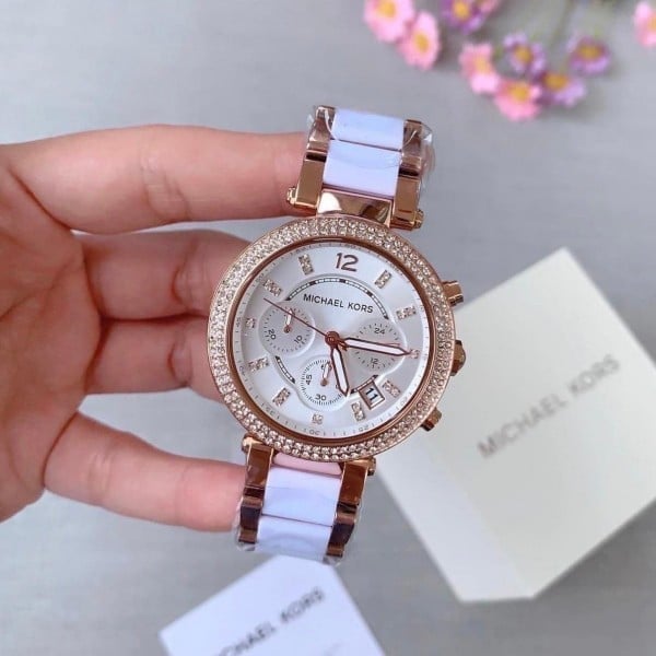 Michael Kors Watch White Dial