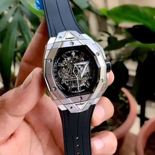 Hublot Big Bang Sang bleu Silver Watch