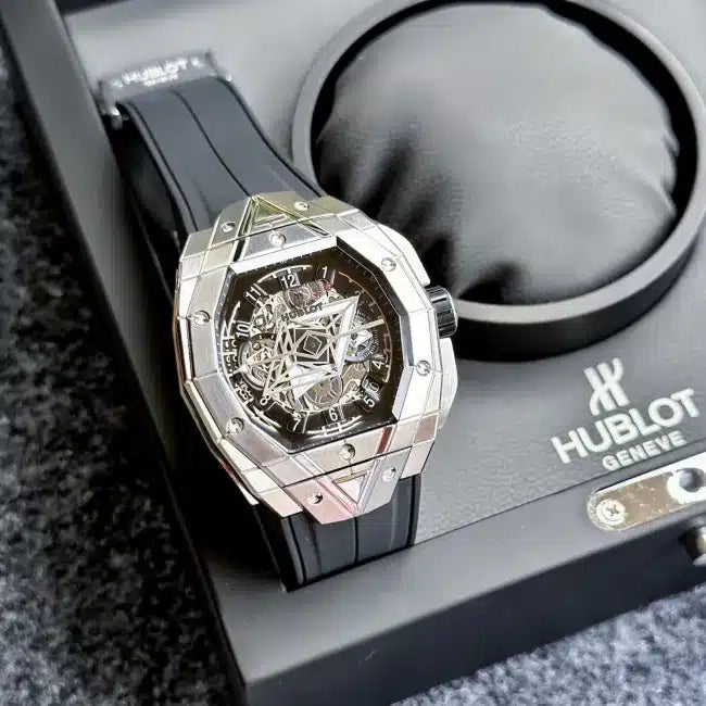 Hublot Big Bang Sang bleu Silver Watch