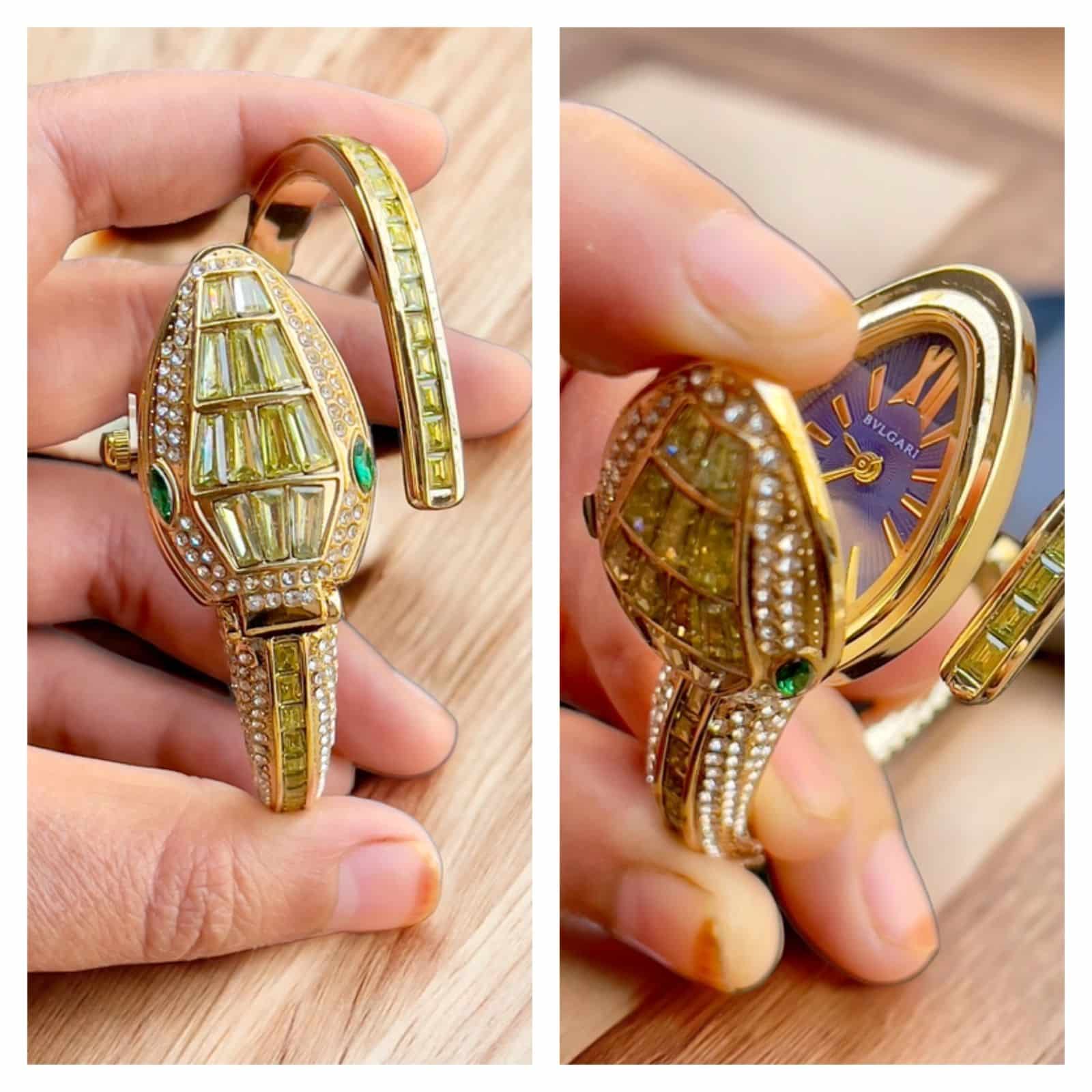 Bvlgari Quartz Kada Serpenti Watch